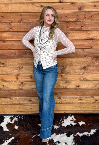 Cowgirl Tank *Natural