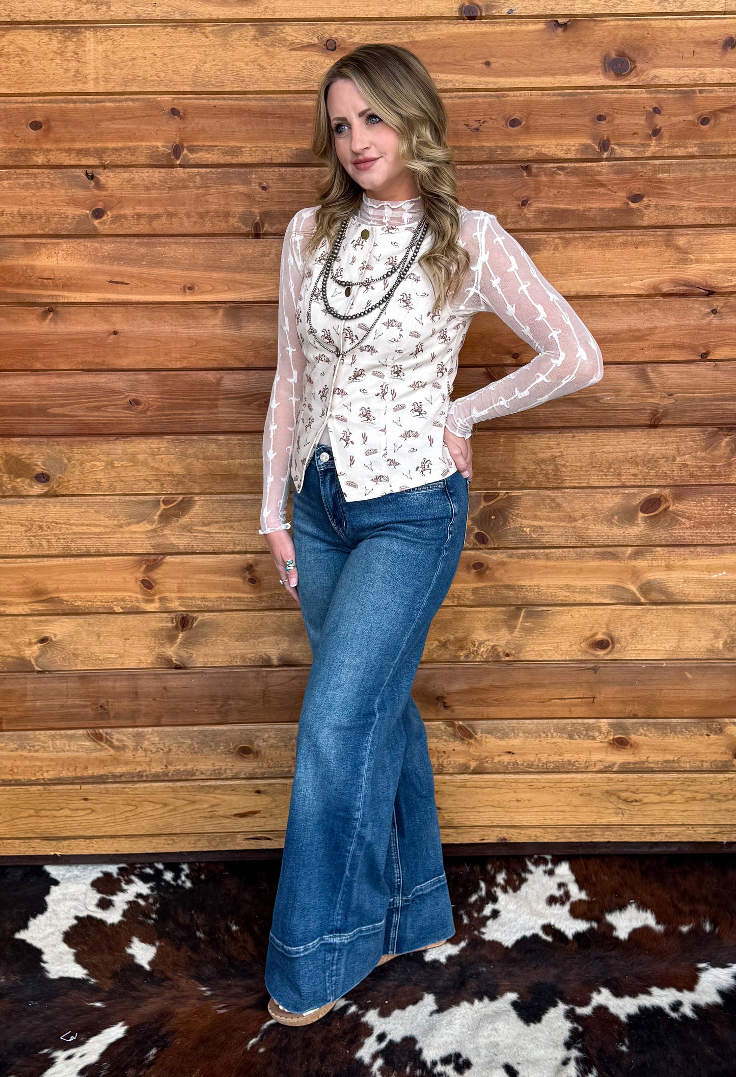 Cowgirl Tank *Natural