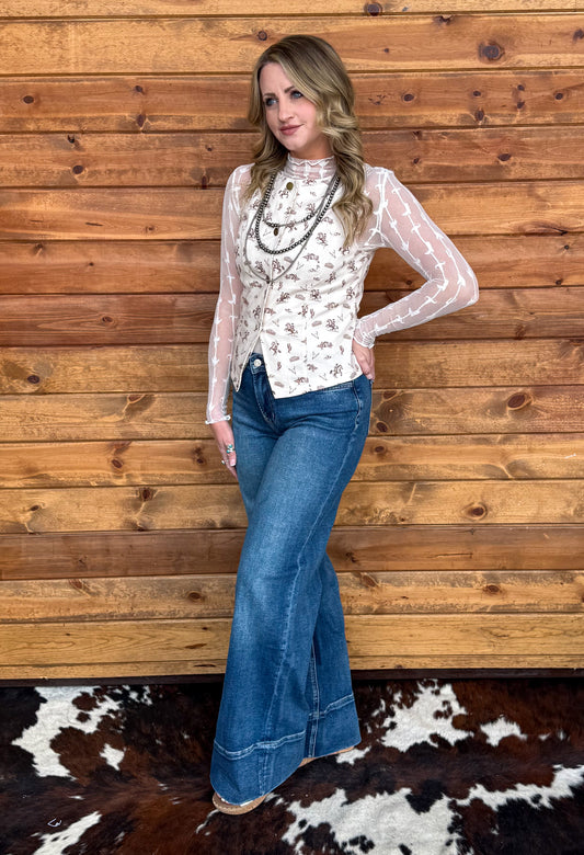 Cowgirl Tank *Natural