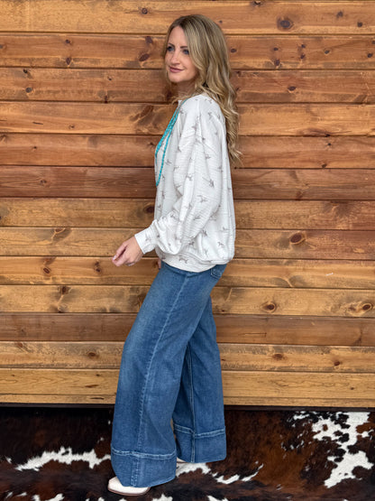 Dainty Horses Long Sleeve