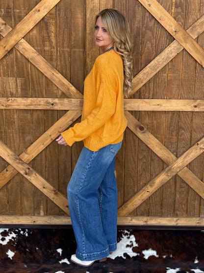 The Savannah Long Sleeve *Marigold