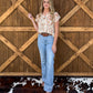 Painted Horses Sheer Blouse