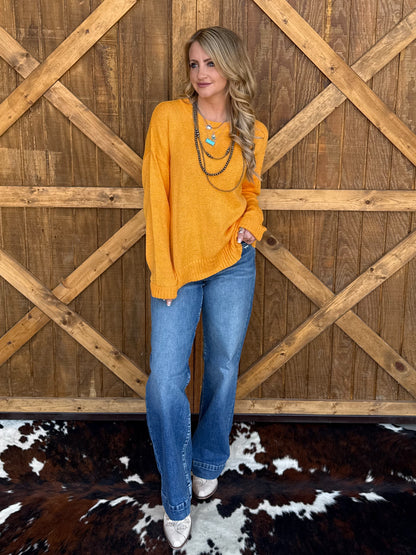The Savannah Long Sleeve *Marigold