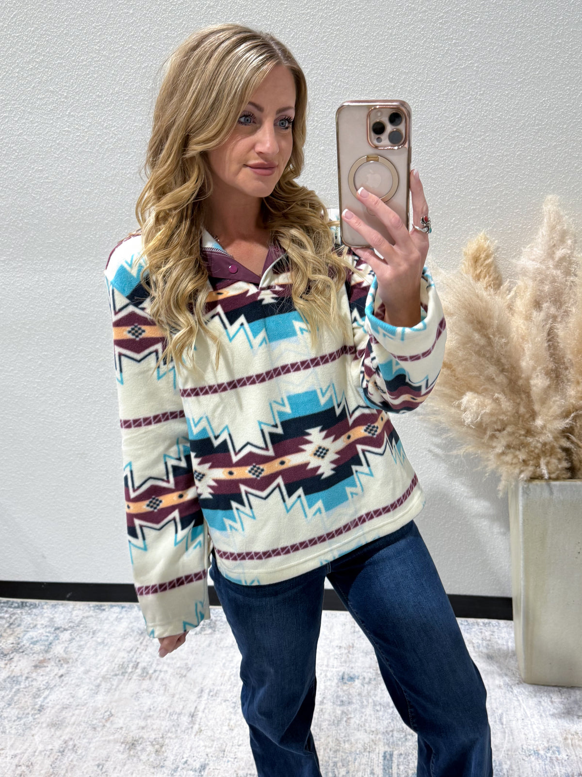 The Southwestern Pullover