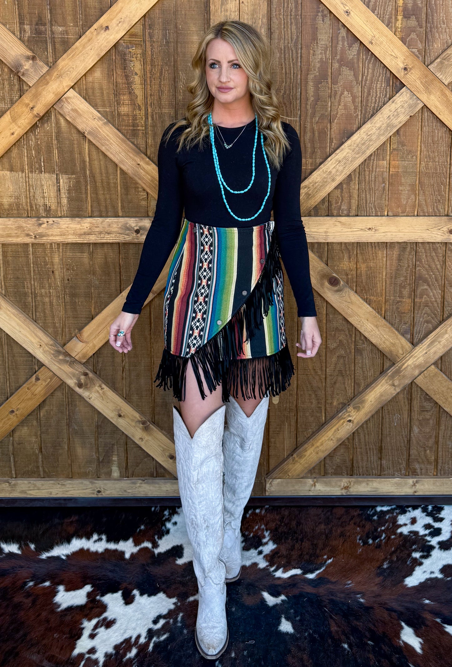 The Serape Wrap Skirt