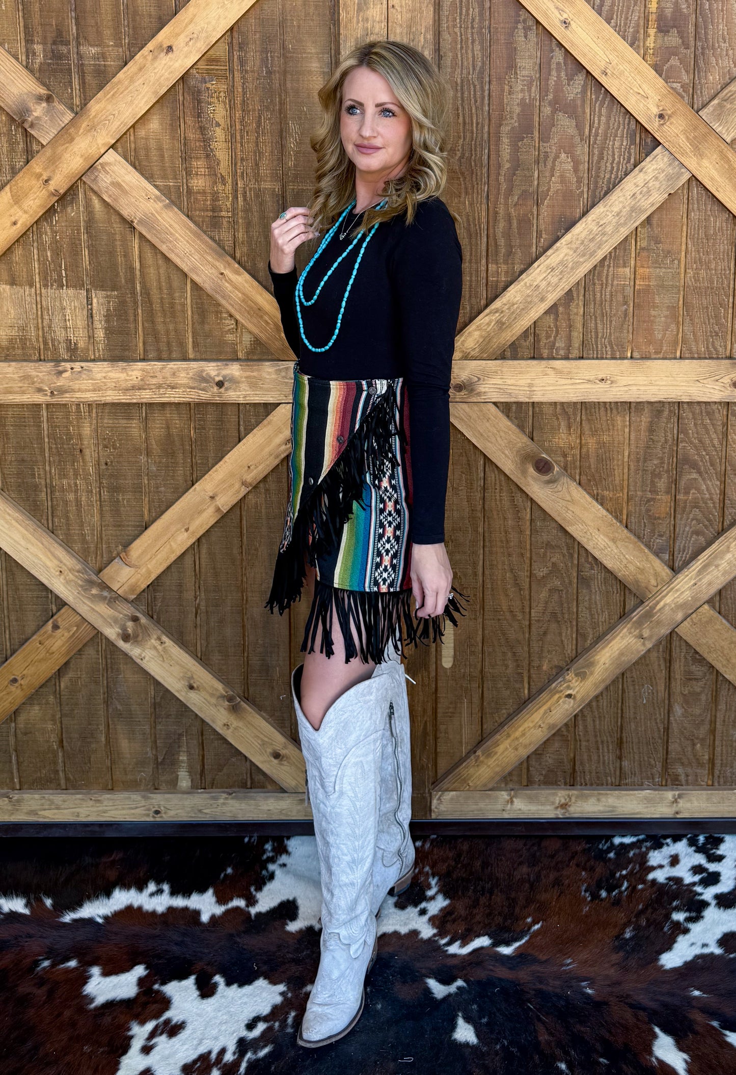 The Serape Wrap Skirt