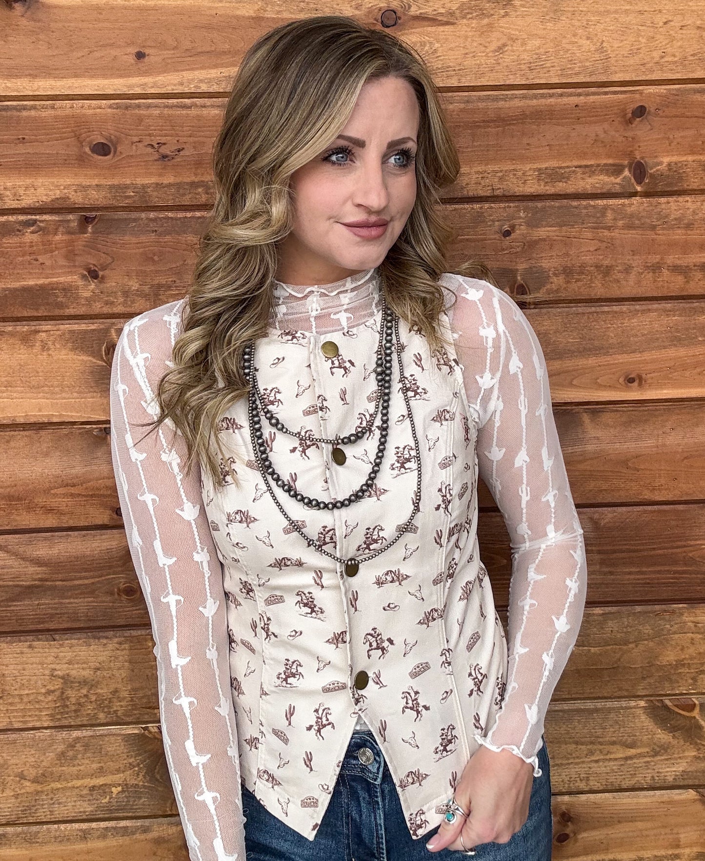 Cowgirl Tank *Natural
