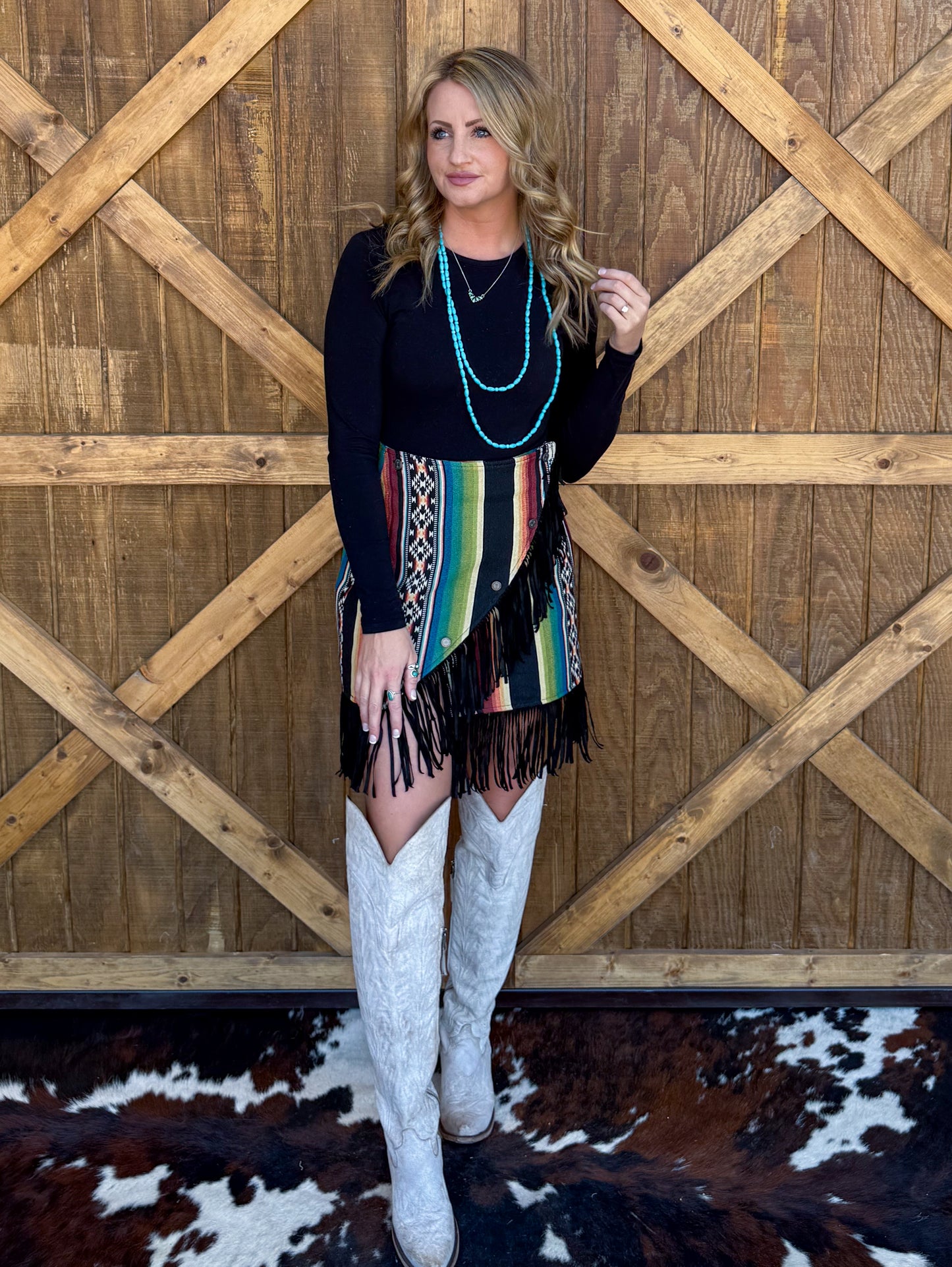 The Serape Wrap Skirt