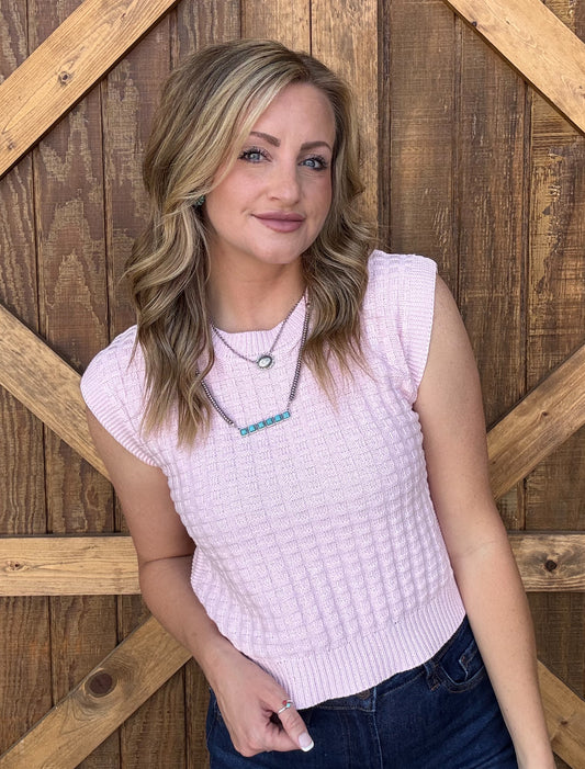 The Ella Top *Soft Pink