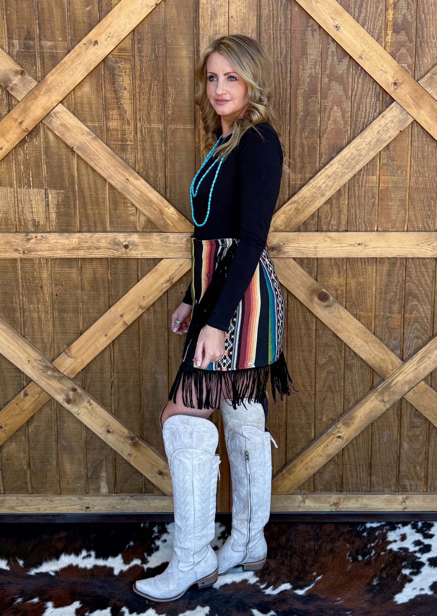 The Serape Wrap Skirt