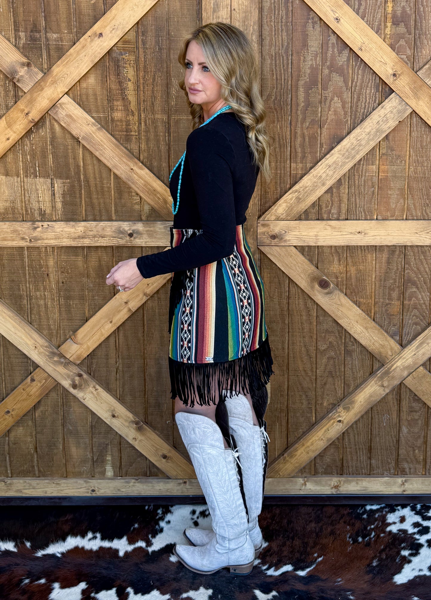 The Serape Wrap Skirt