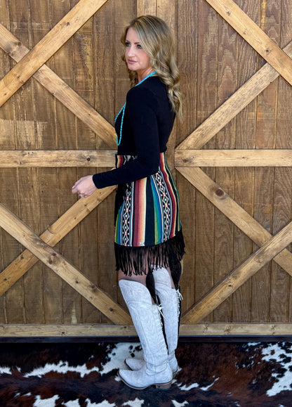 The Serape Wrap Skirt