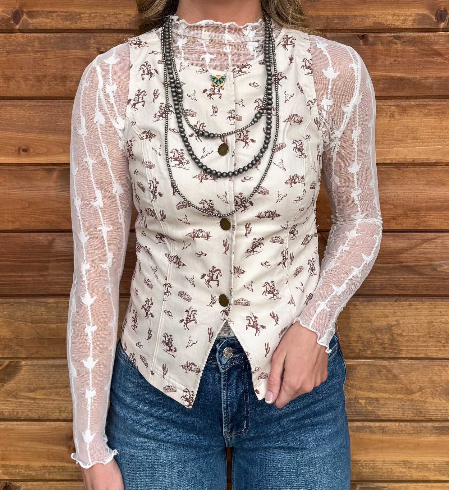 Cowgirl Tank *Natural
