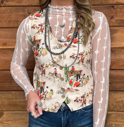 Wagon Wheel Vest