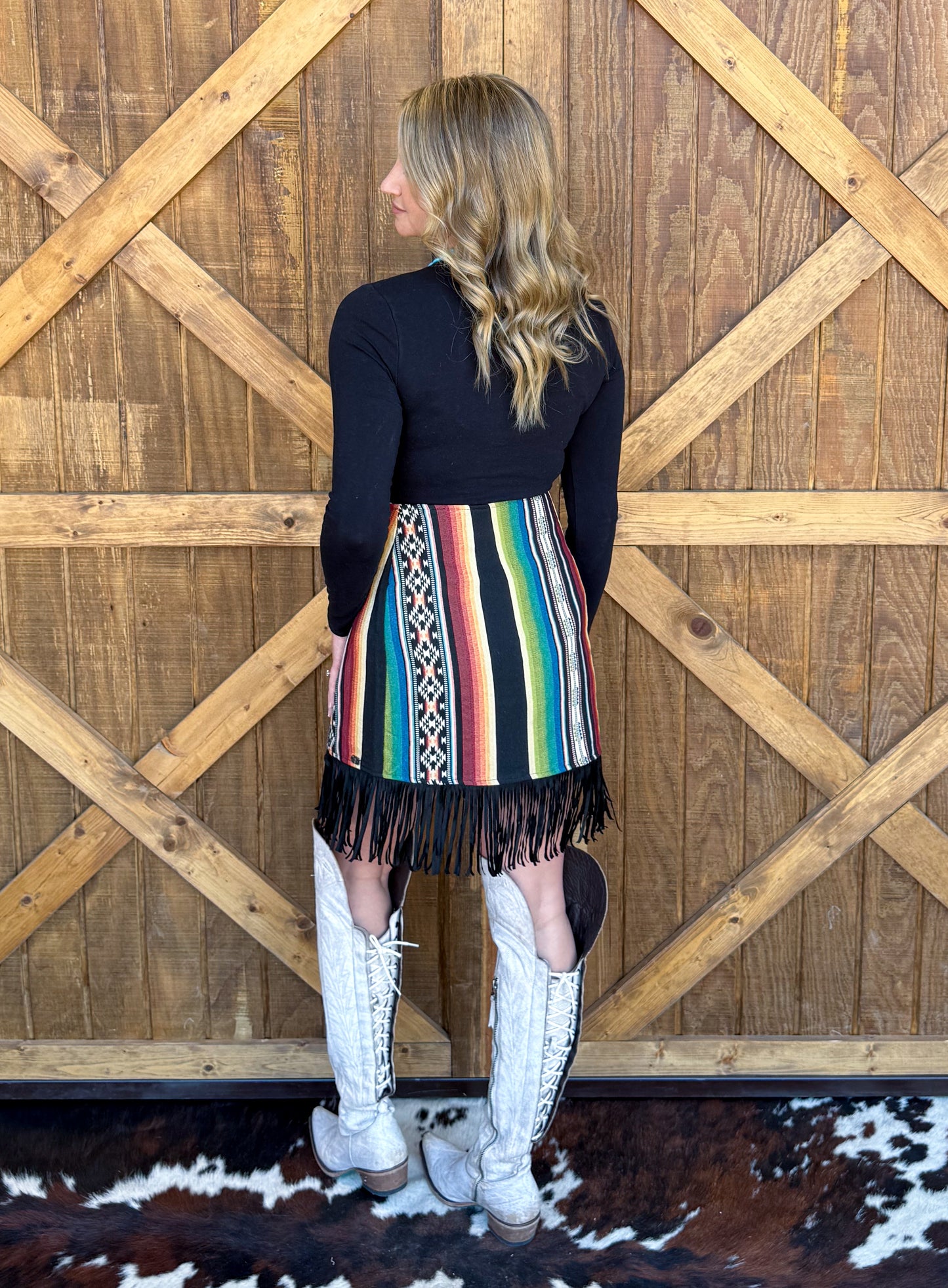 The Serape Wrap Skirt