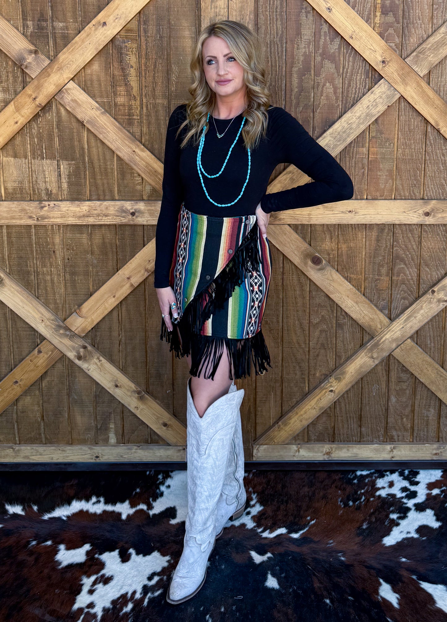 The Serape Wrap Skirt