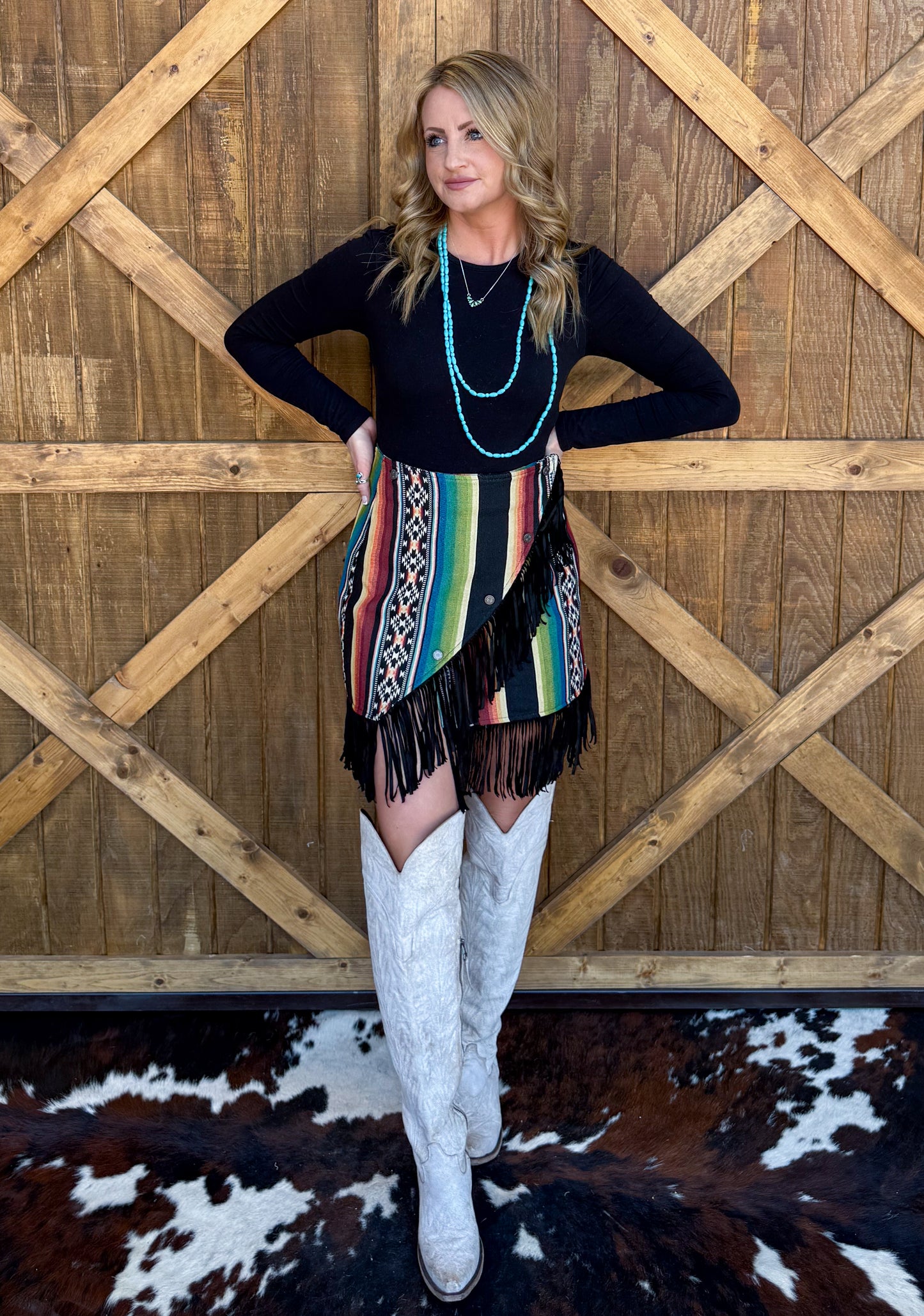 The Serape Wrap Skirt