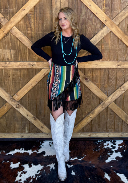 The Serape Wrap Skirt