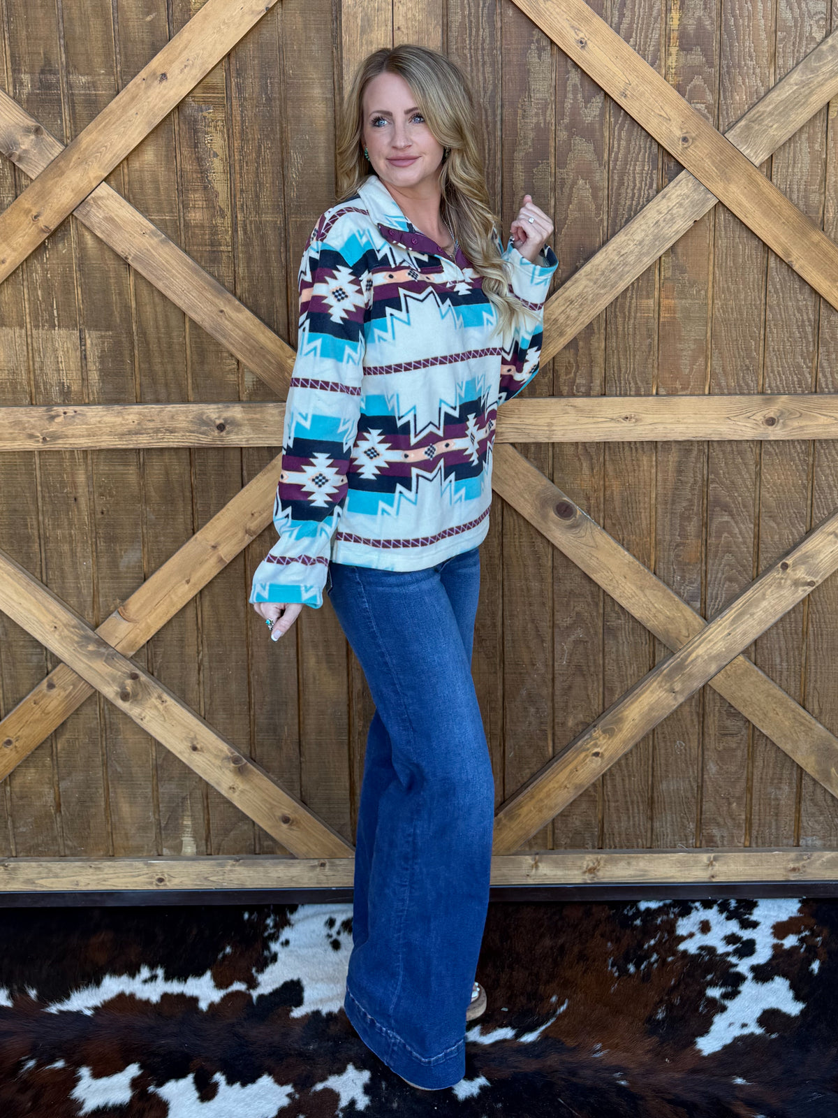 The Southwestern Pullover