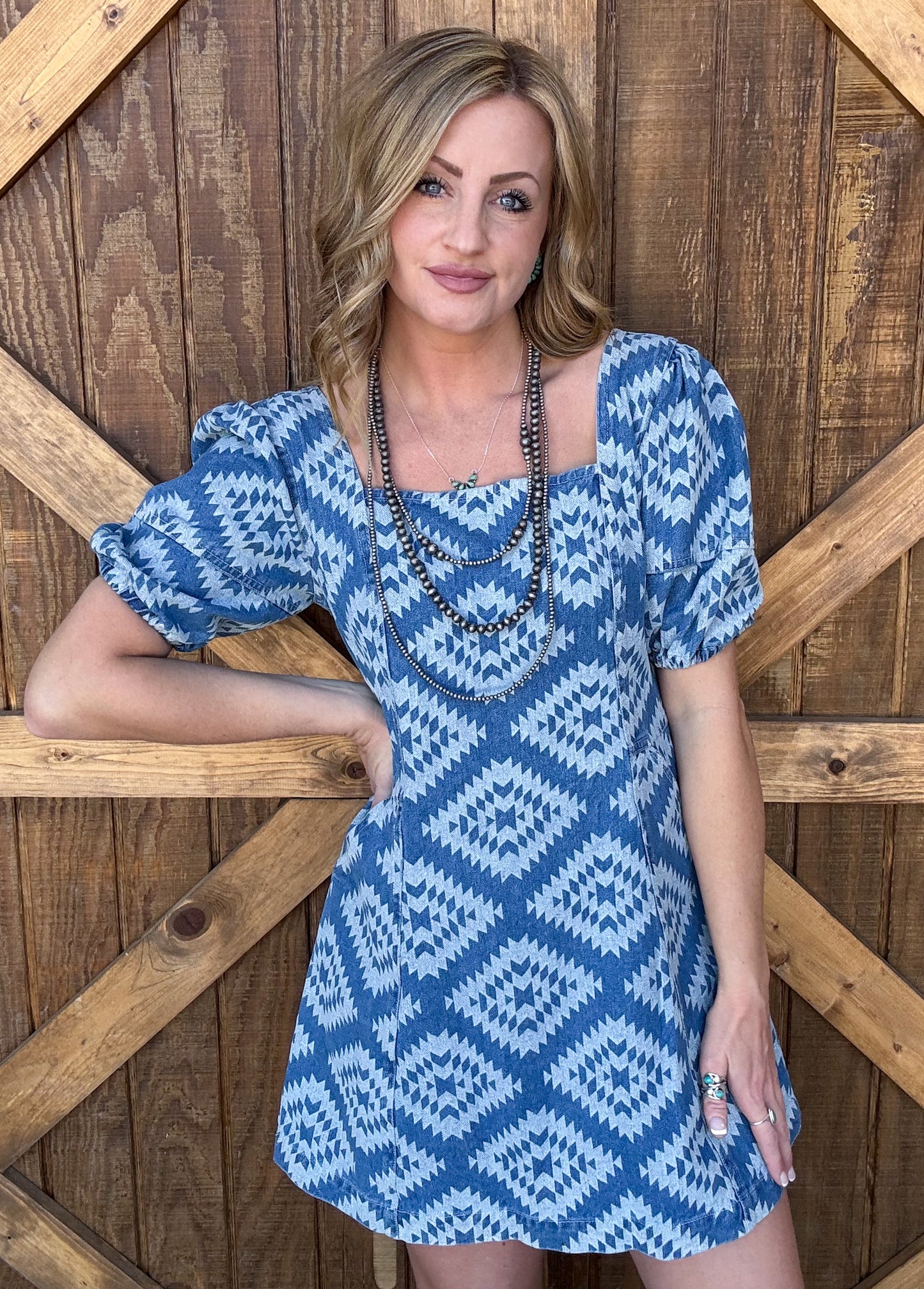 Aztec Waters Dress