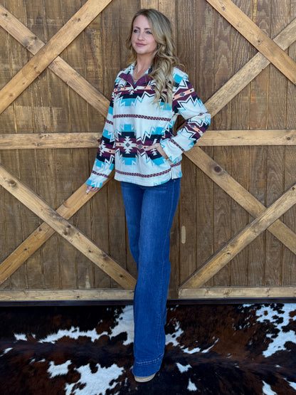 The Southwestern Pullover