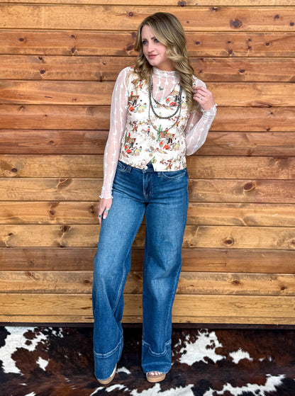 Wagon Wheel Vest
