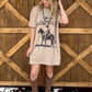 Long Live Cowboys T-Shirt Dress