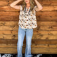 Wagon Wheel Button-Up Top
