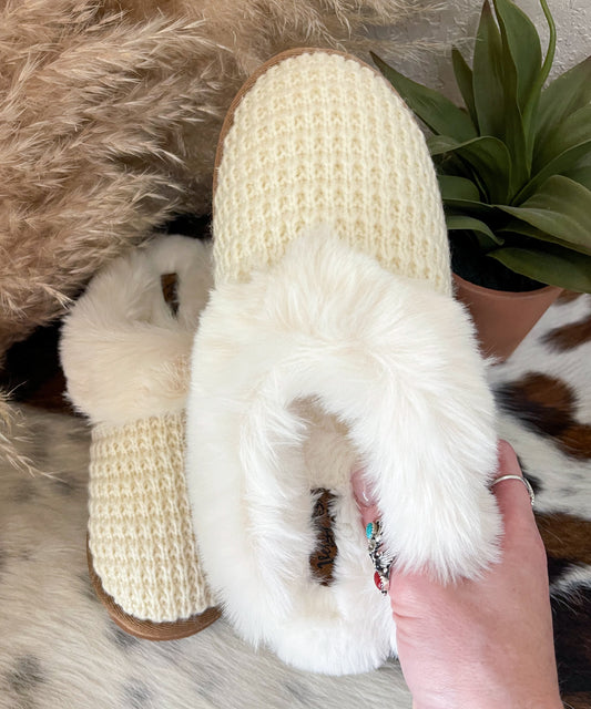 Sweater Slippers