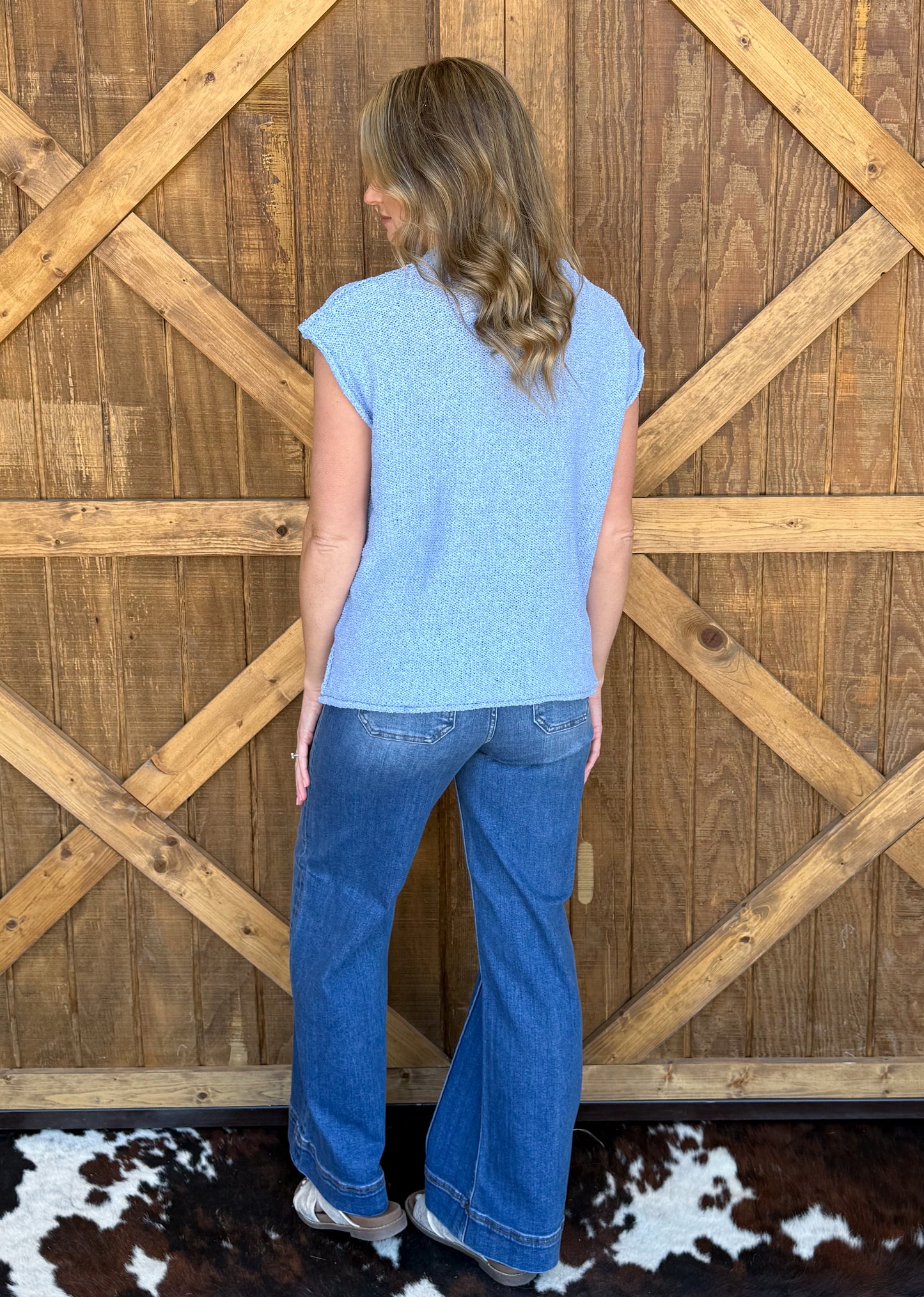 The Mandy Top *Blue