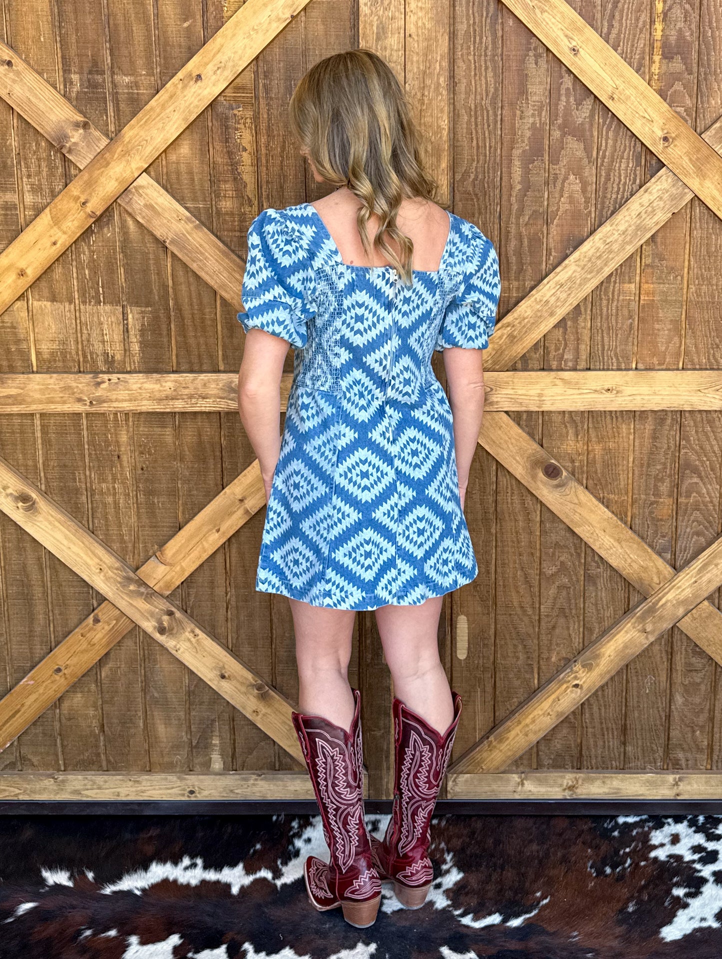 Aztec Waters Dress