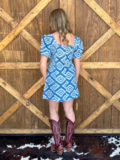 Aztec Waters Dress