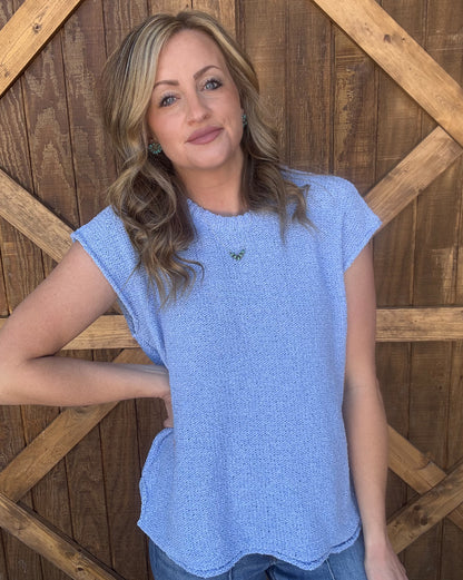 The Mandy Top *Blue