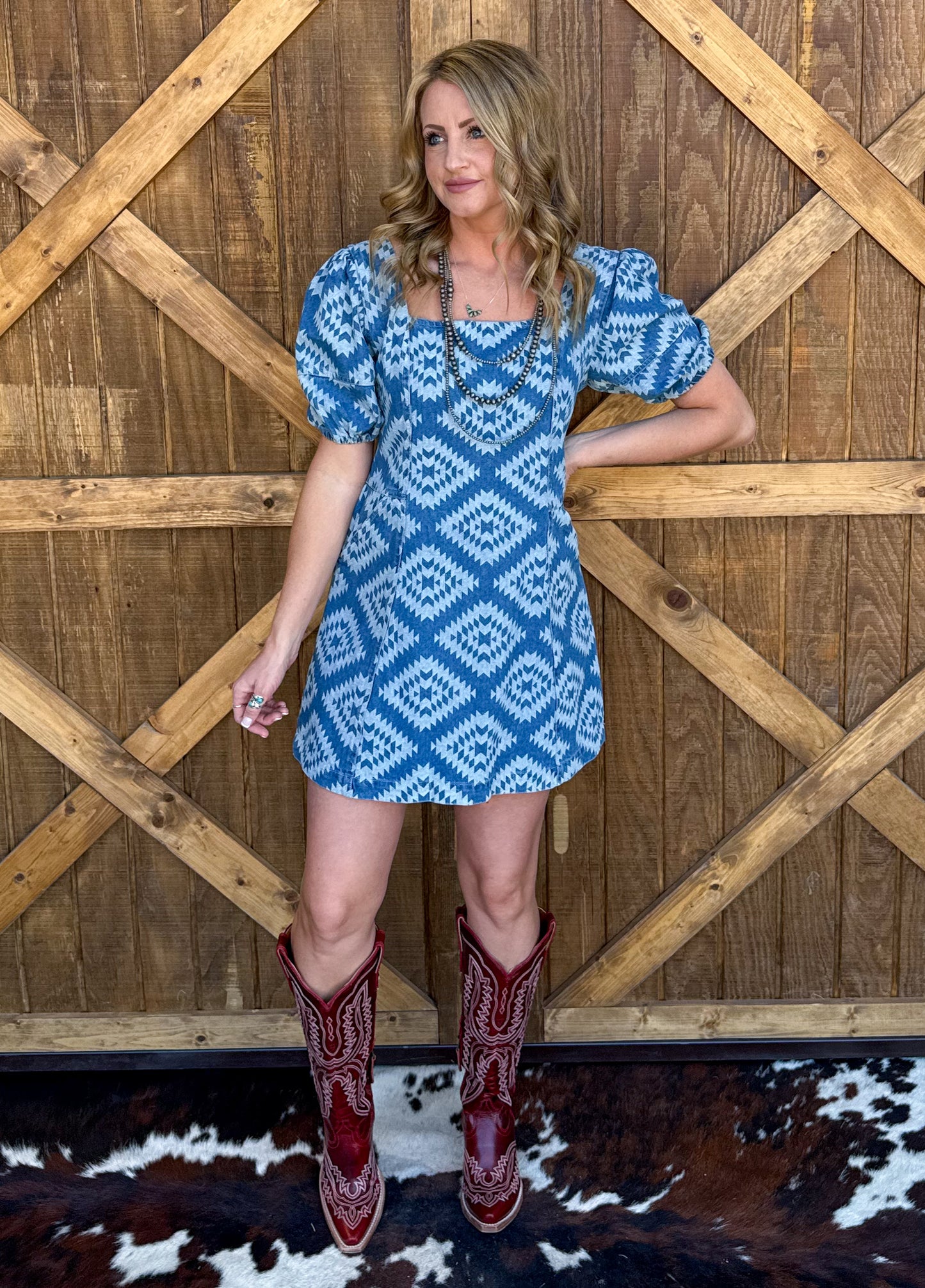 Aztec Waters Dress
