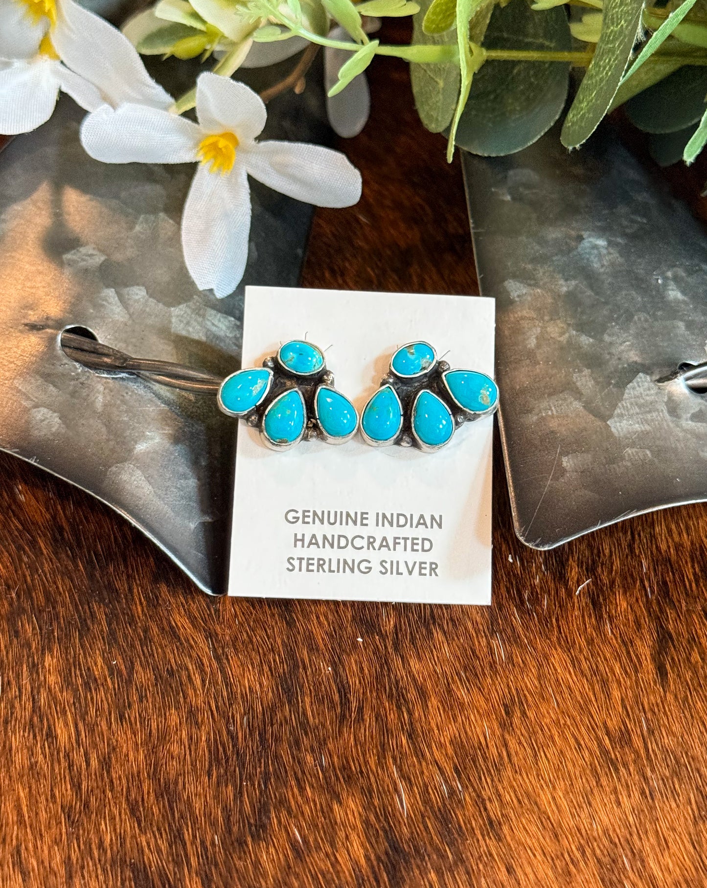 Wild Bill Turquoise Earrings