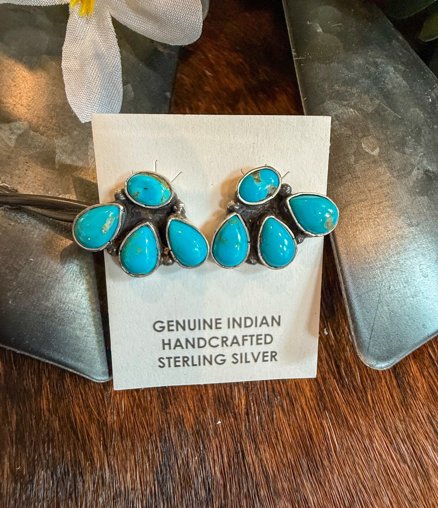Wild Bill Turquoise Earrings