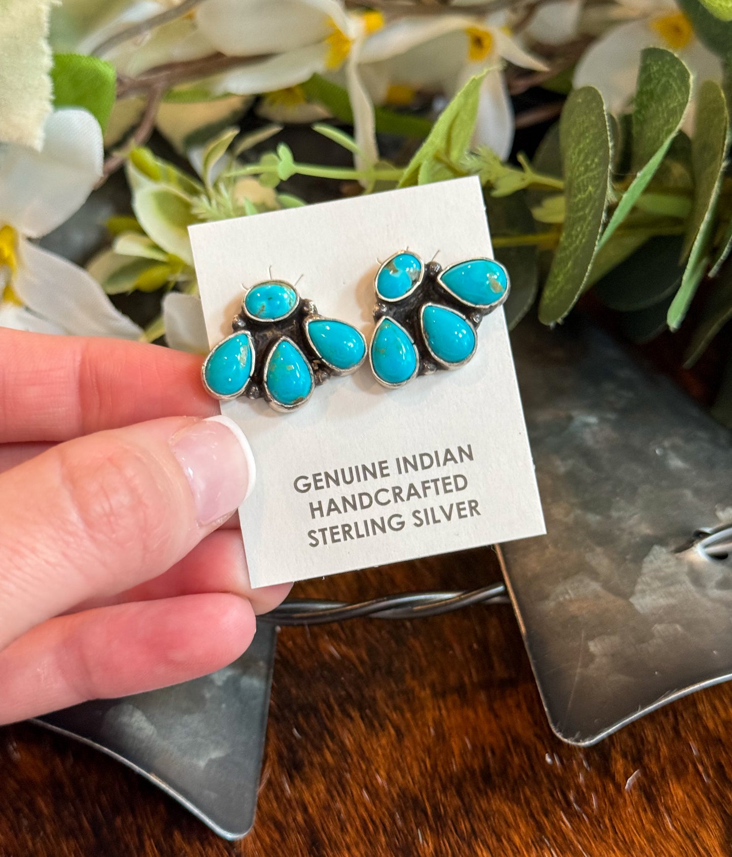 Wild Bill Turquoise Earrings