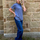 Cloud Basic Free Tee *Denim