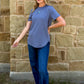 Cloud Basic Free Tee *Denim