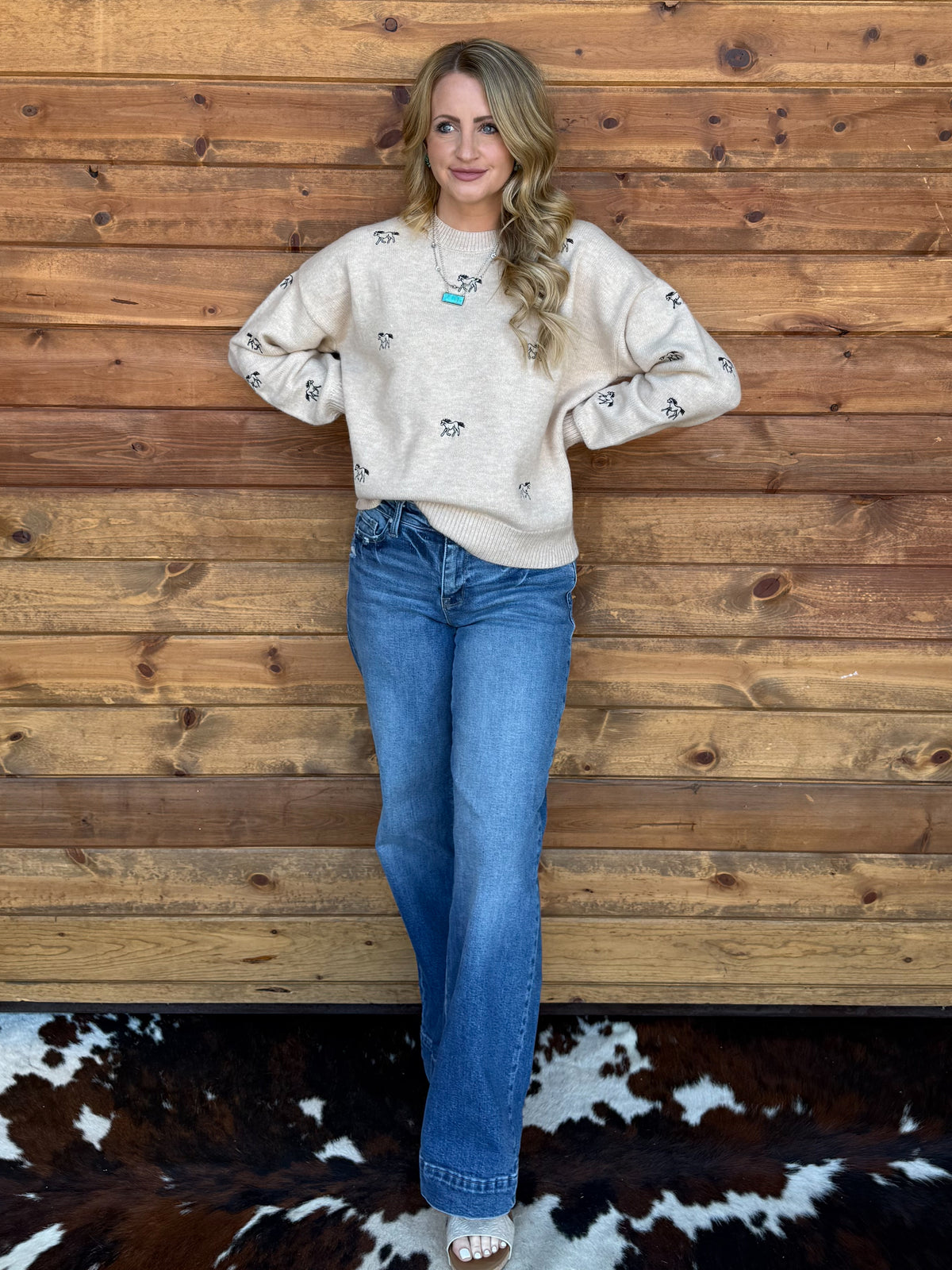 Little Horses Sweater