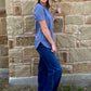 Cloud Basic Free Tee *Denim