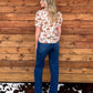 Bucking Horse Button-Up Top