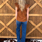 Bella Embroidered Blouse *Camel