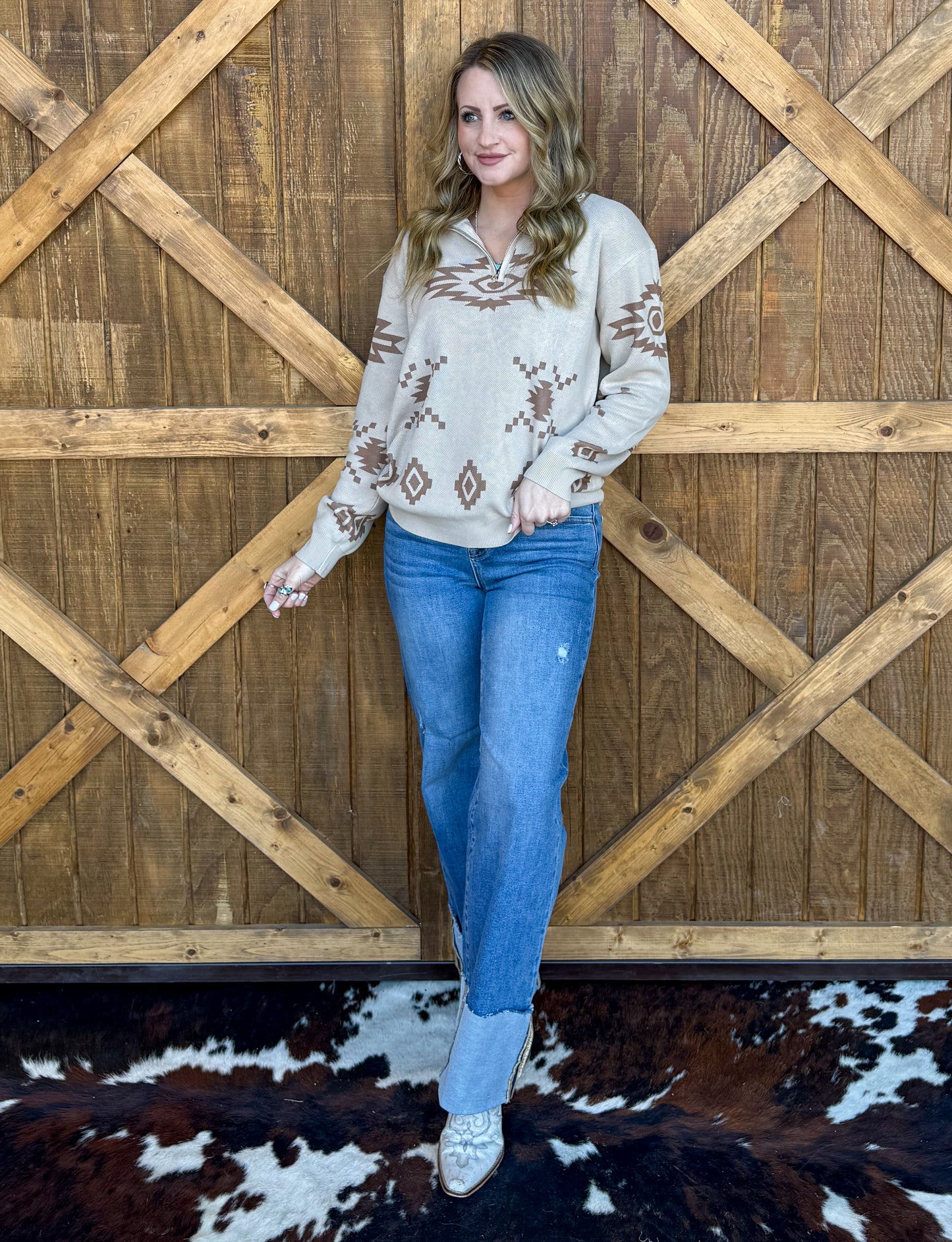 Calhoun Pullover *Cream