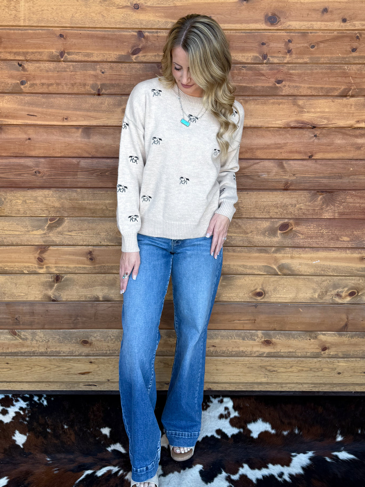 Little Horses Sweater