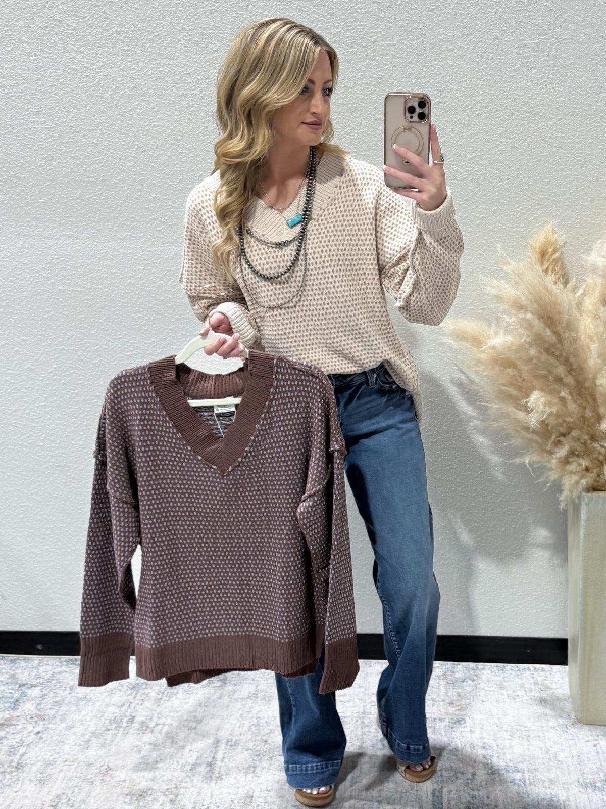 The Becky Sweater *Cream