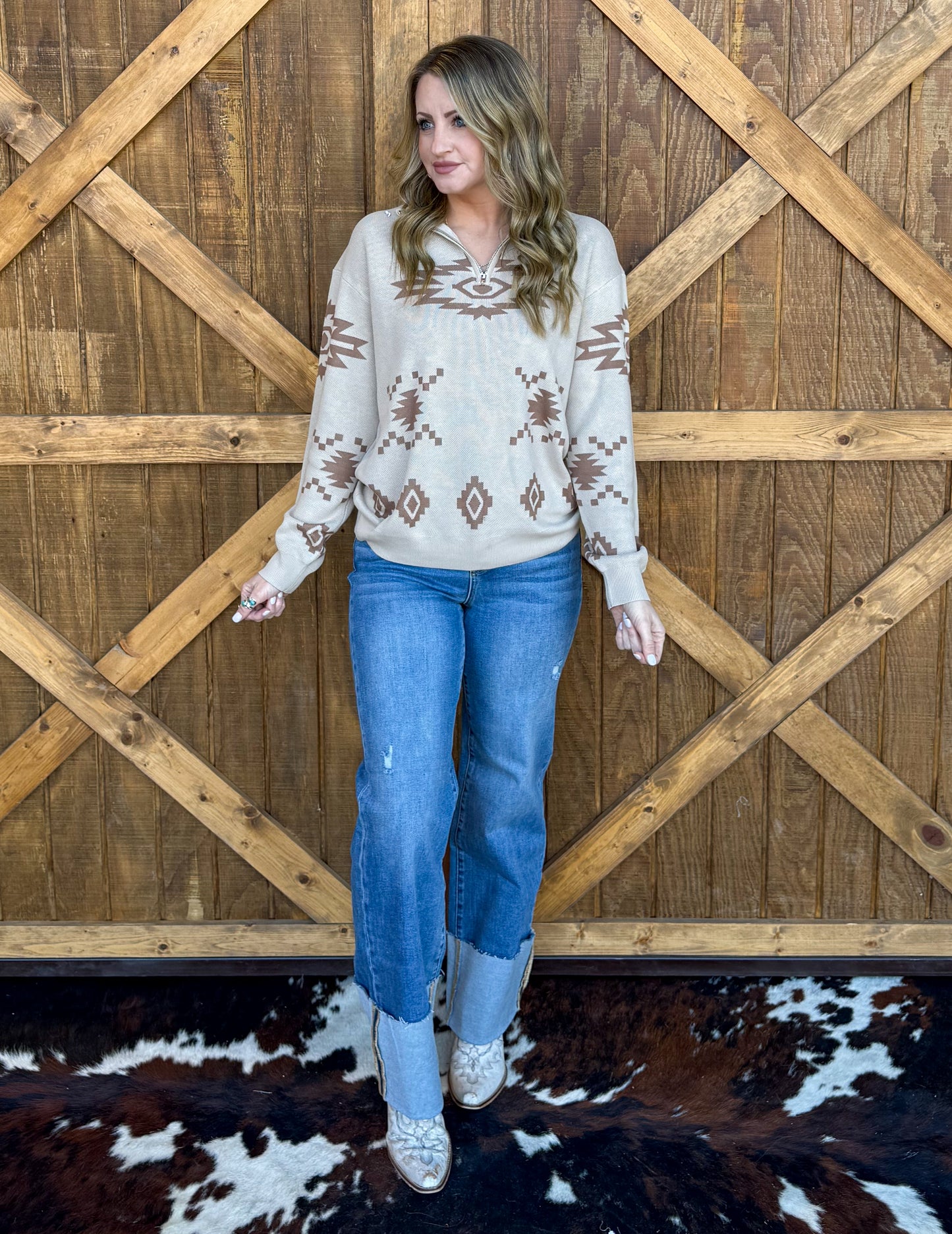 Calhoun Pullover *Cream