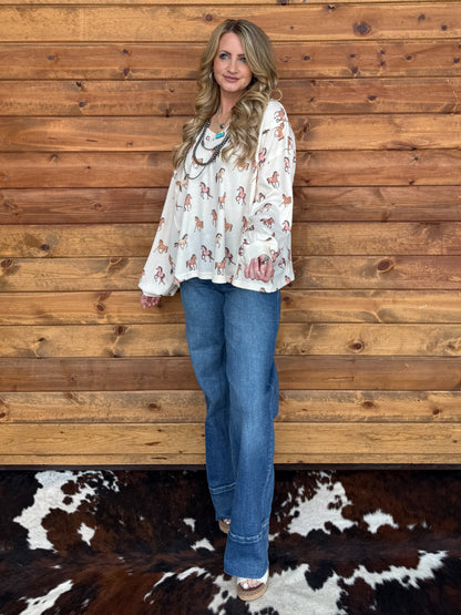 All the Pretty Horses Long Sleeve