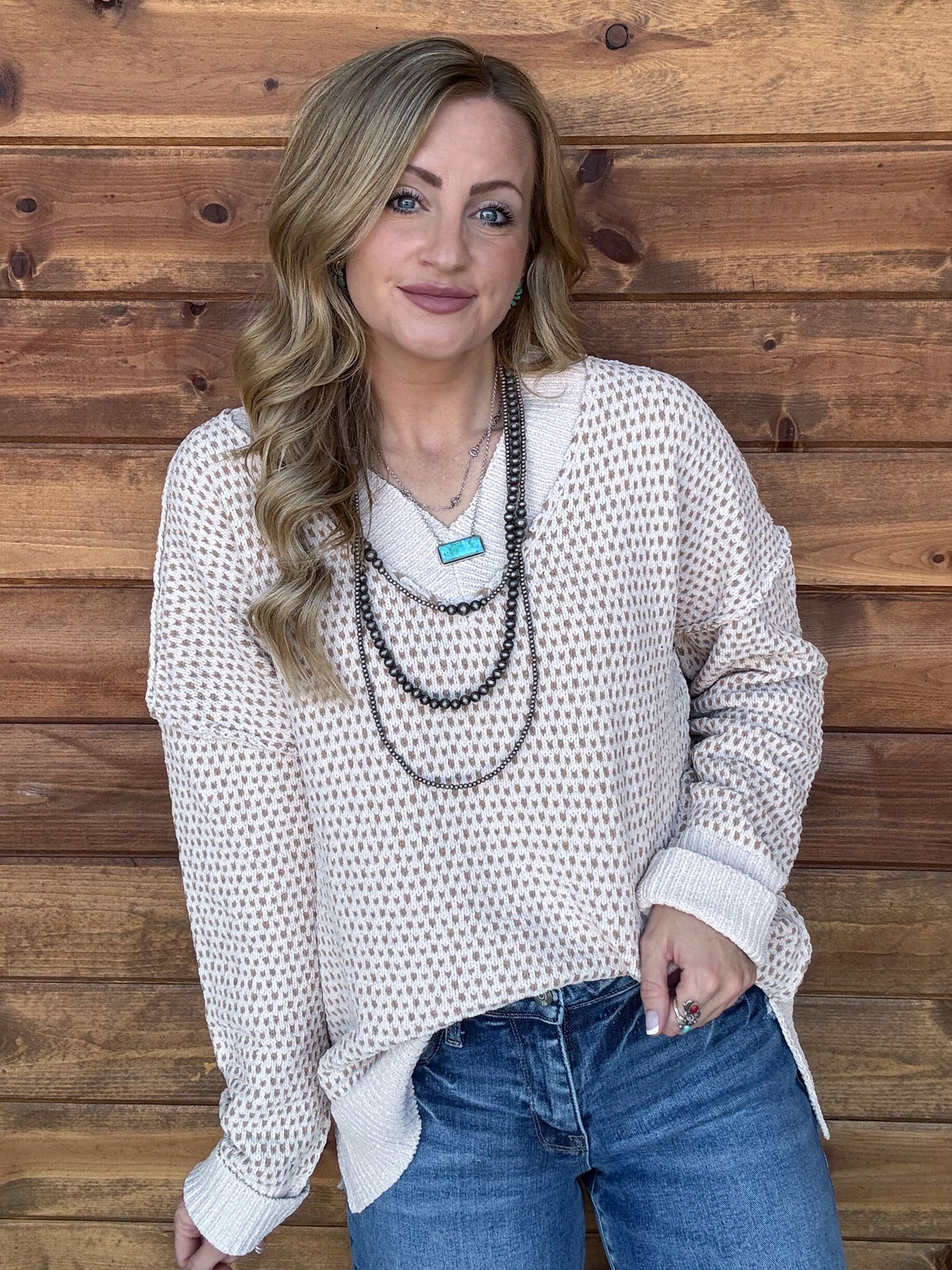 The Becky Sweater *Cream