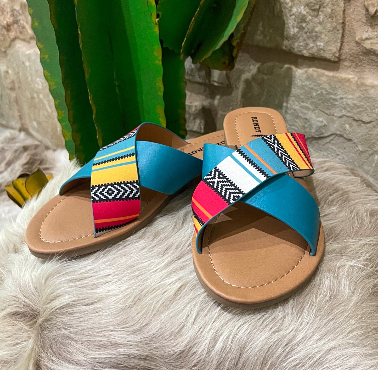 Shiner Serape Sandals